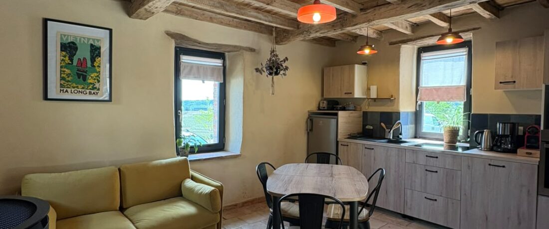 Gîte Le Petit Rivalou à Grazac (Tarn) - intérieur, vue 2